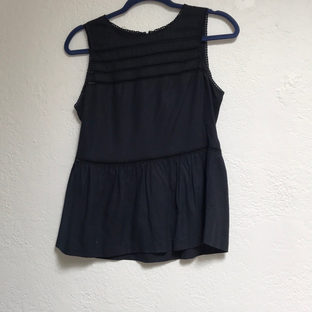 Madewell peplums back top
